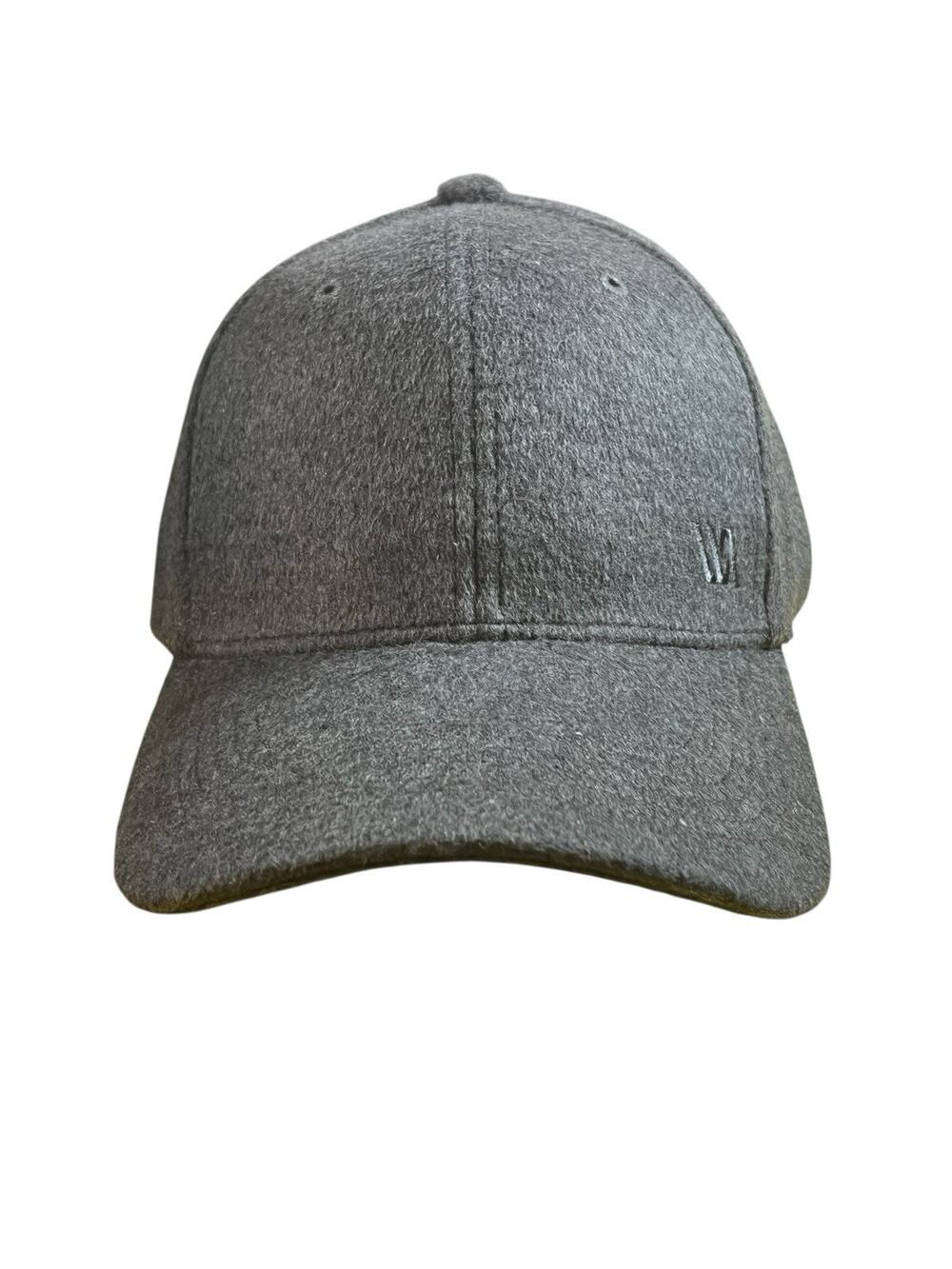 VRST Mens Flannel Strapback Cap Charcoal Gray Heather Hat New with Tags